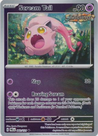 Scream Tail 042/131 (SV: Prismatic Evolutions)  - Reverse Holofoil | Good Games Adelaide SA