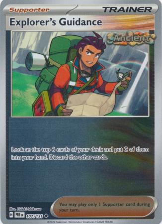 Explorer's Guidance 107/131 (SV: Prismatic Evolutions)  - Reverse Holofoil | Good Games Adelaide SA