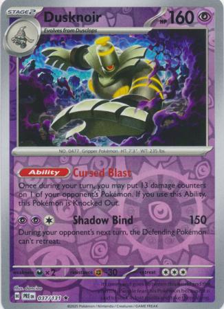 Dusknoir 037/131 (SV: Prismatic Evolutions)  - Reverse Holofoil | Good Games Adelaide SA