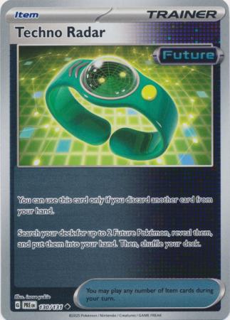Techno Radar 130/131 (SV: Prismatic Evolutions)  - Reverse Holofoil | Good Games Adelaide SA