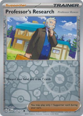Professors Research Professor Rowan 124/131 (SV: Prismatic Evolutions)  - Reverse Holofoil | Good Games Adelaide SA