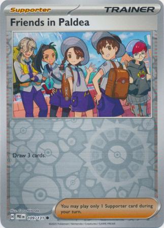 Friends in Paldea 109 131 109/131 (SV: Prismatic Evolutions)  - Reverse Holofoil | Good Games Adelaide SA