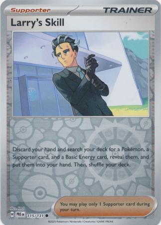 Larry's Skill 115/131 (SV: Prismatic Evolutions)  - Reverse Holofoil | Good Games Adelaide SA