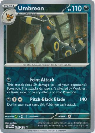 Umbreon 059/131 (SV: Prismatic Evolutions)  - Reverse Holofoil | Good Games Adelaide SA