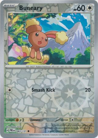 Buneary 083/131 (SV: Prismatic Evolutions)  - Reverse Holofoil | Good Games Adelaide SA