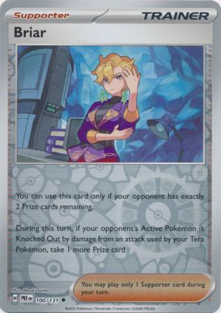Briar 100/131 (SV: Prismatic Evolutions)  - Reverse Holofoil | Good Games Adelaide SA