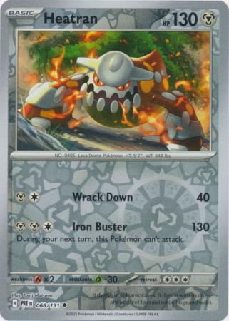 Heatran 068/131 (SV: Prismatic Evolutions)  - Reverse Holofoil | Good Games Adelaide SA