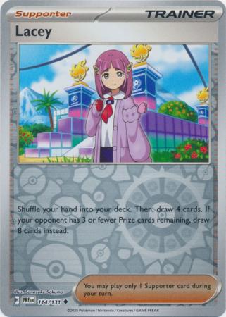 Lacey 114 131 114/131 (SV: Prismatic Evolutions)  - Reverse Holofoil | Good Games Adelaide SA