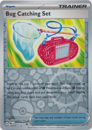 Bug Catching Set 102/131 (SV: Prismatic Evolutions)  - Reverse Holofoil | Good Games Adelaide SA