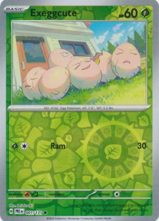 Exeggcute 001/131 (SV: Prismatic Evolutions)  - Reverse Holofoil | Good Games Adelaide SA