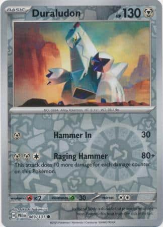 Duraludon 069/131 (SV: Prismatic Evolutions)  - Reverse Holofoil | Good Games Adelaide SA