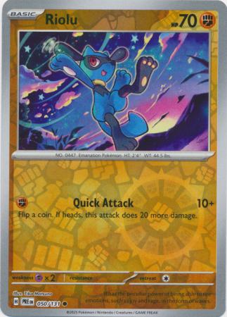 Riolu 050/131 (SV: Prismatic Evolutions)  - Reverse Holofoil | Good Games Adelaide SA
