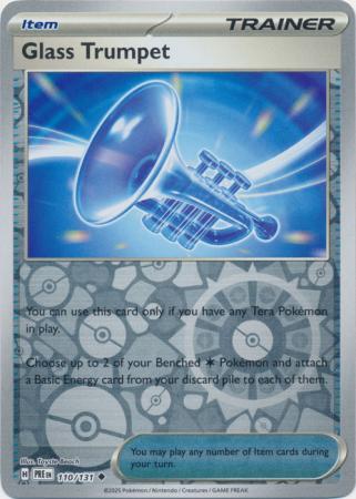 Glass Trumpet 110/131 (SV: Prismatic Evolutions)  - Reverse Holofoil | Good Games Adelaide SA