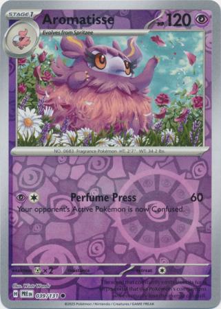 Aromatisse 039/131 (SV: Prismatic Evolutions)  - Reverse Holofoil | Good Games Adelaide SA