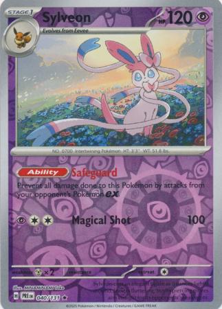 Sylveon 040/131 (SV: Prismatic Evolutions)  - Reverse Holofoil | Good Games Adelaide SA