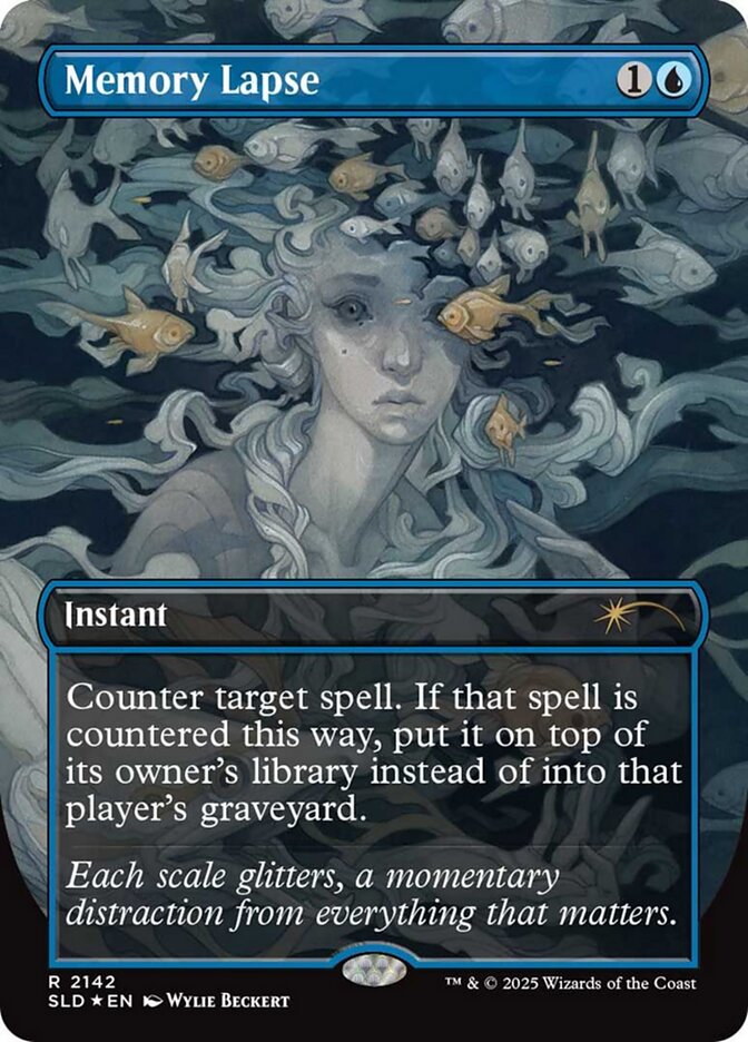 Memory Lapse 2142/1 (Secret Lair Drop Series)  - Foil | Good Games Adelaide SA