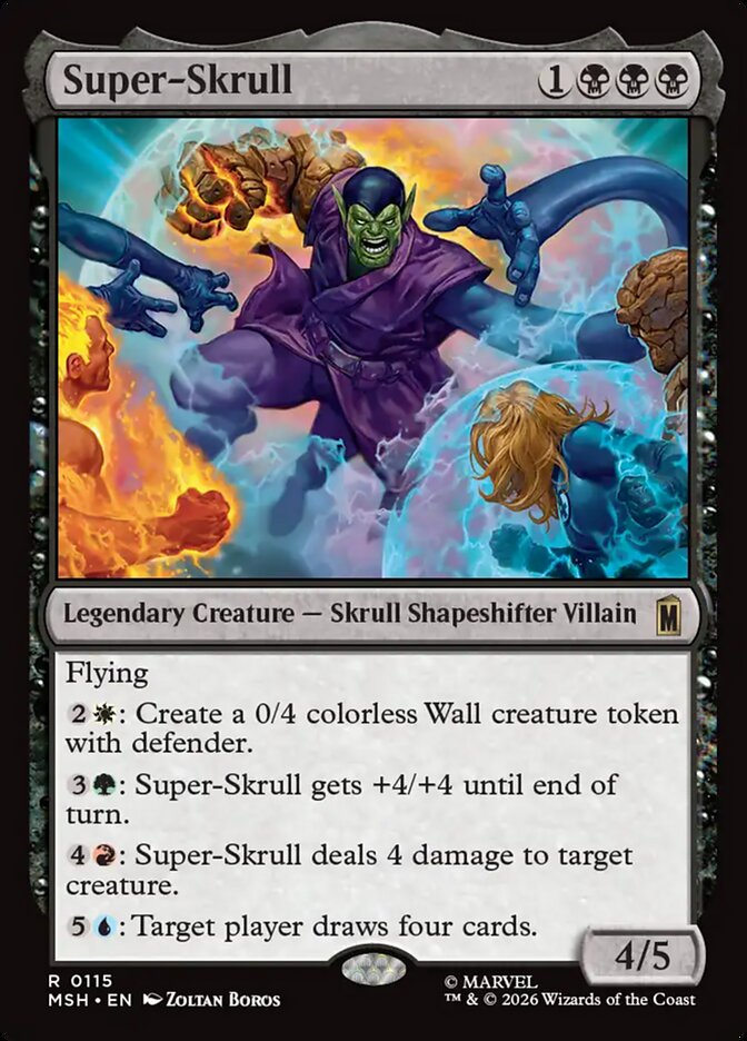 Super-Skrull 115/303 (Marvel Super Heroes)  - Foil | Good Games Adelaide SA