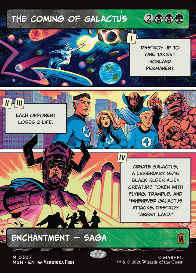 The Coming of Galactus 307/303 (Marvel Super Heroes)  | Good Games Adelaide SA