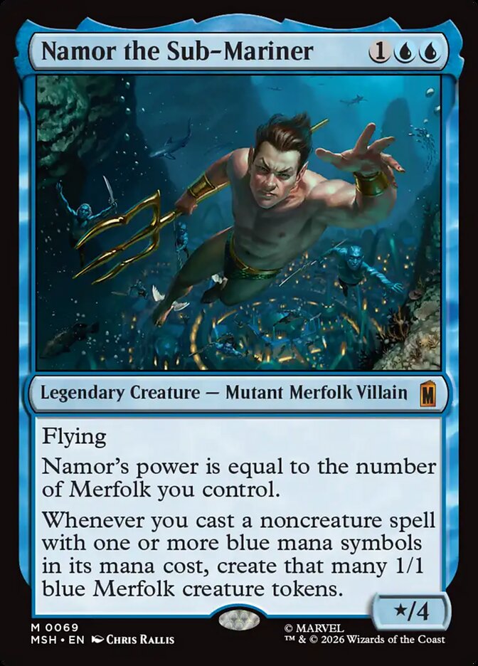 Namor the Sub-Mariner 69/303 (Marvel Super Heroes)  | Good Games Adelaide SA