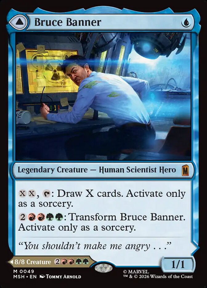 Bruce Banner // The Incredible Hulk 49/303 (Marvel Super Heroes)  | Good Games Adelaide SA