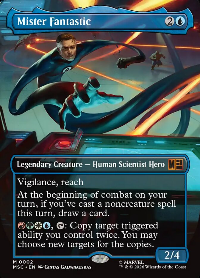 Mister Fantastic 2/7 (Commander: Marvel Super Heroes)  | Good Games Adelaide SA
