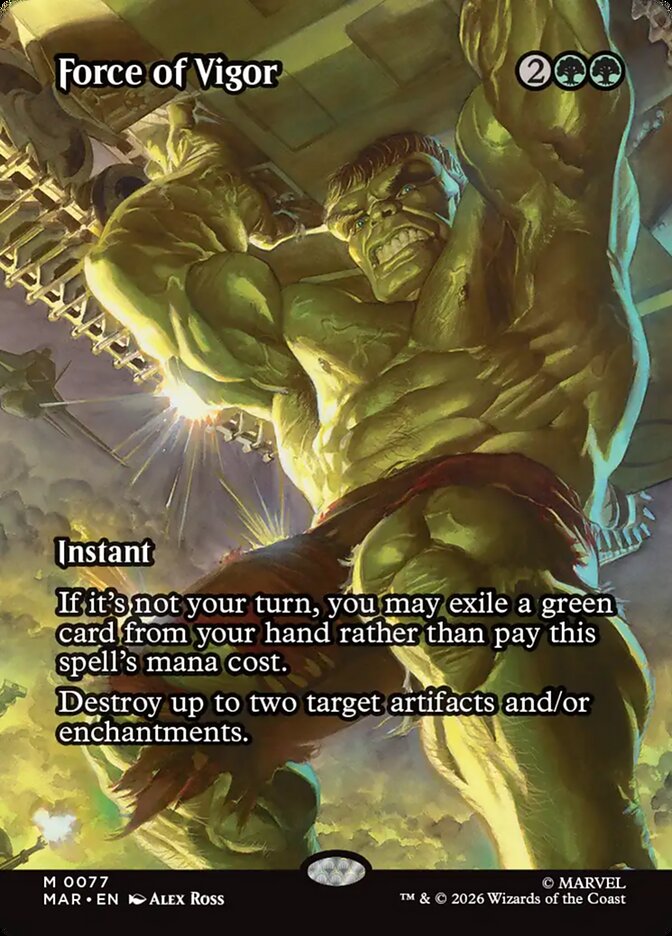 Force of Vigor 77/0 (Marvel Universe Eternal-Legal)  | Good Games Adelaide SA