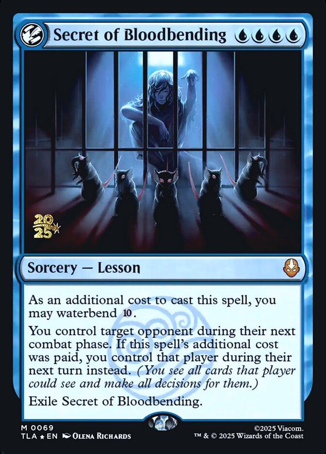 Secret of Bloodbending 69s/88 (undefined)  - Foil | Good Games Adelaide SA