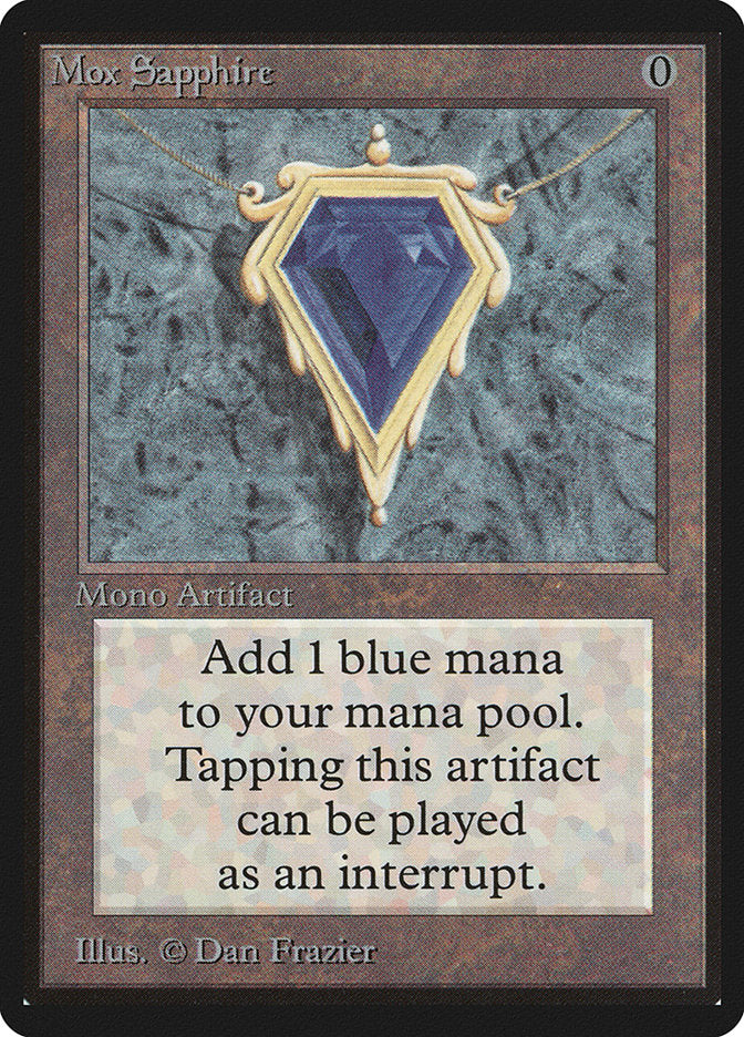 Mox Sapphire 266/302 (Beta Edition)  | Good Games Adelaide SA