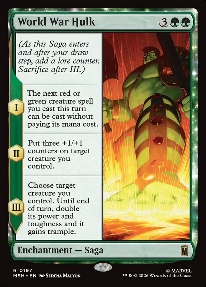 World War Hulk 197/303 (Marvel Super Heroes)  | Good Games Adelaide SA