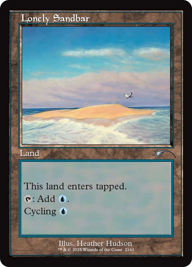Lonely Sandbar 2161/1 (Secret Lair Drop Series)  | Good Games Adelaide SA