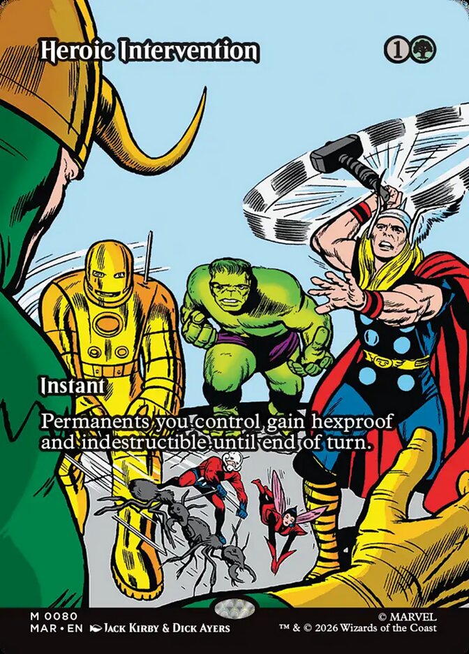 Heroic Intervention 80/0 (Marvel Universe Eternal-Legal)  | Good Games Adelaide SA