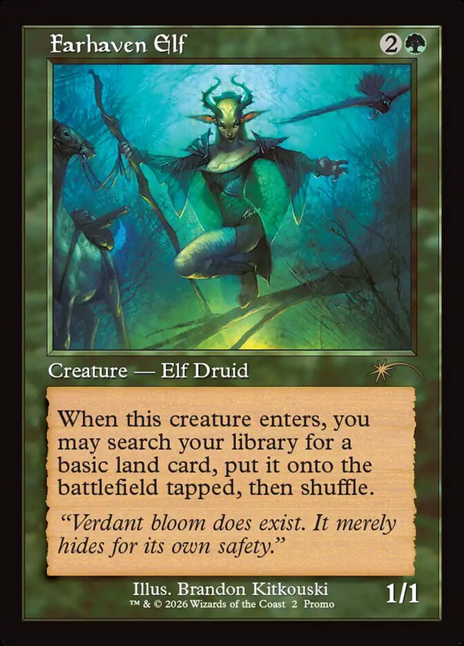 Farhaven Elf 2/7 (undefined)  - Foil | Good Games Adelaide SA