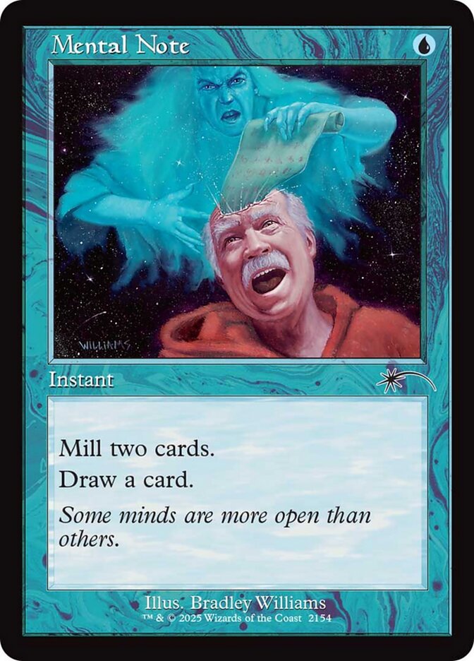 Mental Note 2154/1 (Secret Lair Drop Series)  | Good Games Adelaide SA
