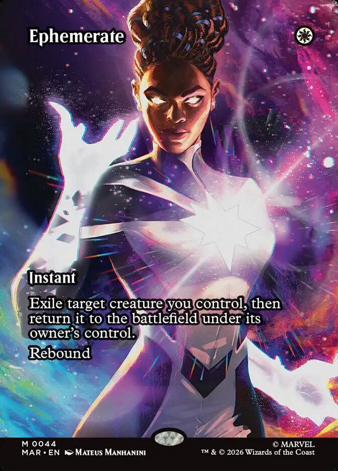 Ephemerate 44/0 (Marvel Universe Eternal-Legal)  - Foil | Good Games Adelaide SA