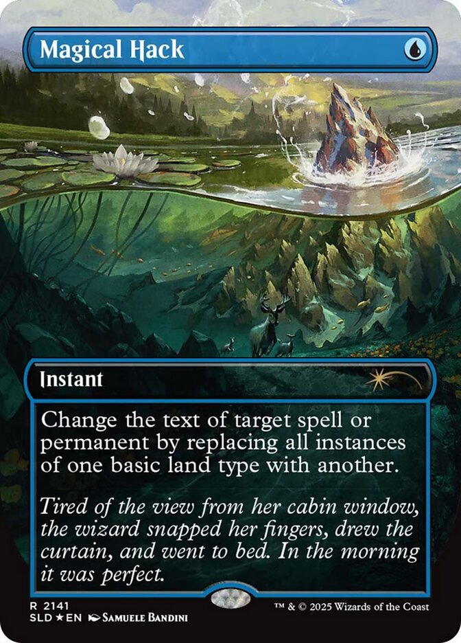 Magical Hack 2141/1 (Secret Lair Drop Series)  - Foil | Good Games Adelaide SA