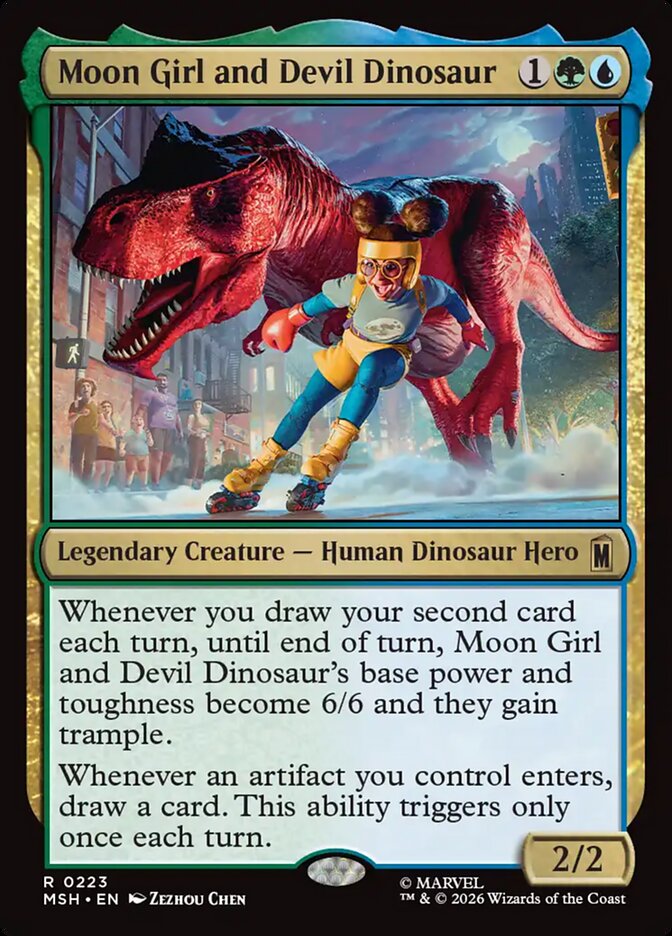 Moon Girl and Devil Dinosaur 223/303 (Marvel Super Heroes)  | Good Games Adelaide SA