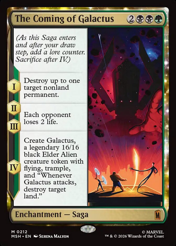 The Coming of Galactus 212/303 (Marvel Super Heroes)  | Good Games Adelaide SA