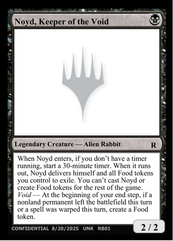 Noyd, Keeper of the Void RB01/477 (Un-Known Event Playtest Cards)  | Good Games Adelaide SA
