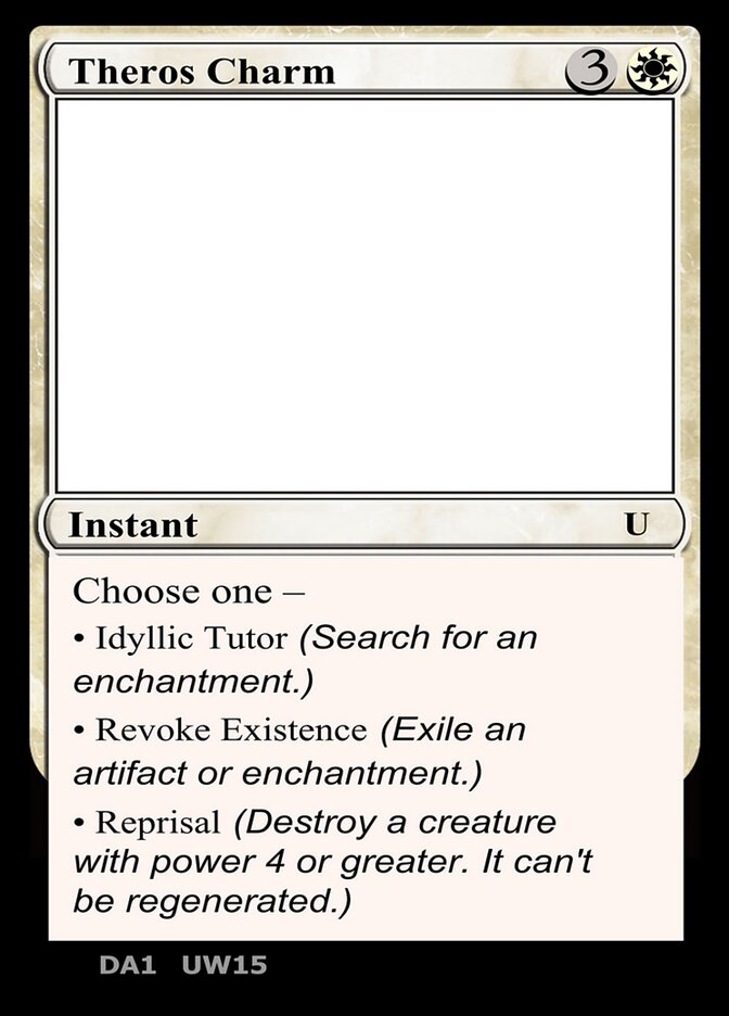 Theros Charm UW15/477 (Un-Known Event Playtest Cards)  | Good Games Adelaide SA