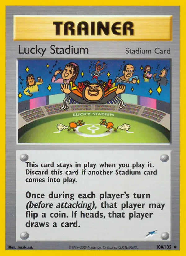 Lucky Stadium 100/105 (Neo Destiny)  - Unlimited | Good Games Adelaide SA