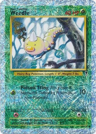Weedle 099/110 (Legendary Collection)  - Reverse Holofoil | Good Games Adelaide SA