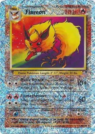 Flareon 010/110 (Legendary Collection)  - Reverse Holofoil | Good Games Adelaide SA