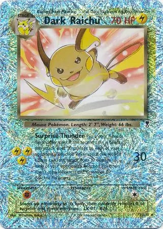 Dark Raichu 007/110 (Legendary Collection)  - Reverse Holofoil | Good Games Adelaide SA