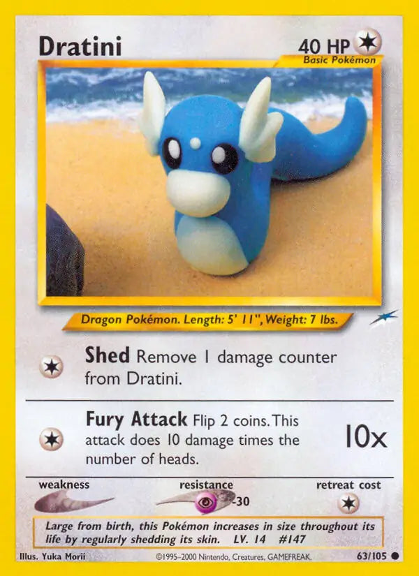 Dratini 063/105 (Neo Destiny)  - Unlimited | Good Games Adelaide SA