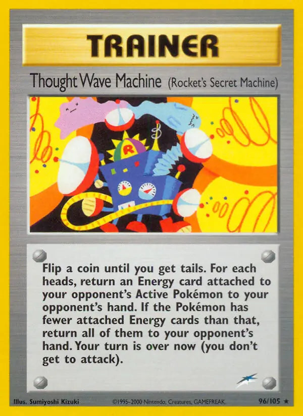 Thought Wave Machine Rocket's Secret Machine 096/105 (Neo Destiny)  - Unlimited | Good Games Adelaide SA