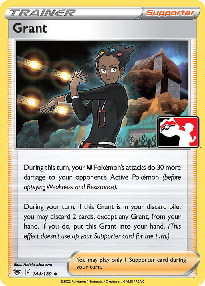 Grant Series 3 144/189 (Prize Pack Series Cards)  | Good Games Adelaide SA