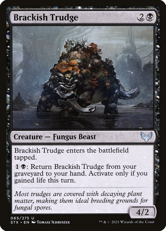 Brackish Trudge 65 (Strixhaven: School of Mages)  - Foil | Good Games Adelaide SA