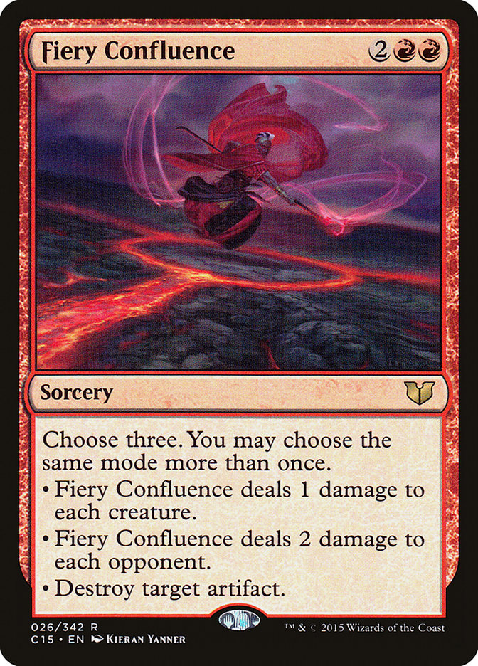 Fiery Confluence [Commander 2015] | Good Games Adelaide SA