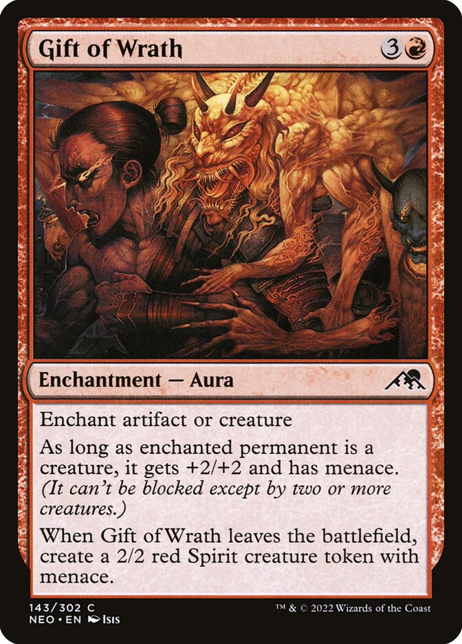 Gift of Wrath 143 (Kamigawa: Neon Dynasty)  | Good Games Adelaide SA