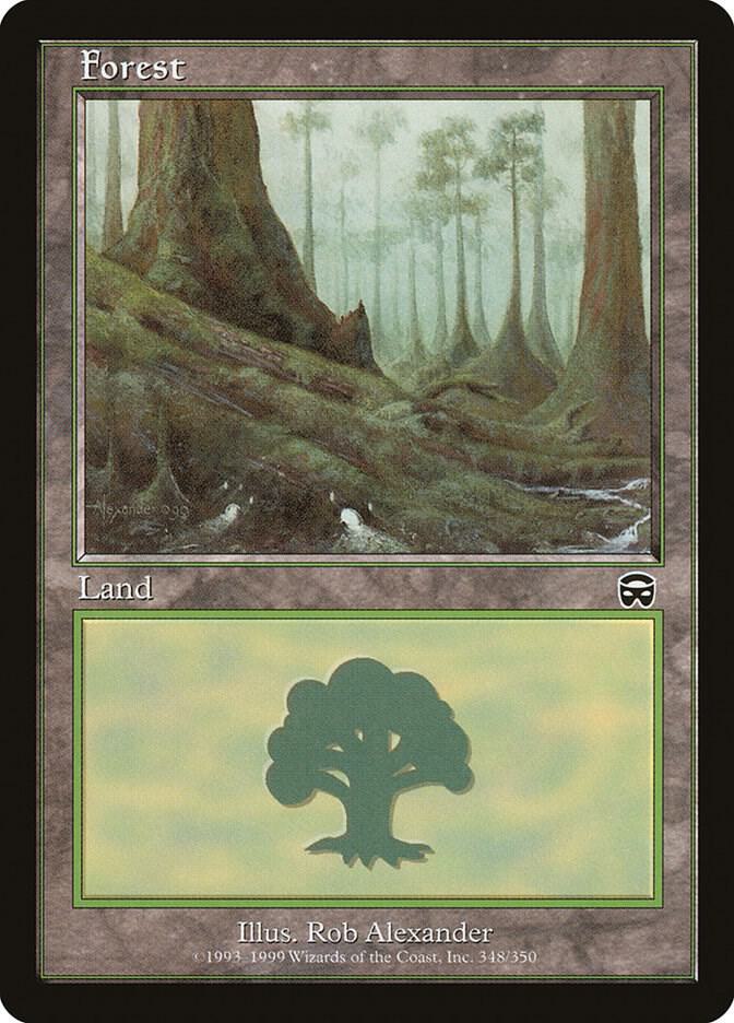 Forest 348 348 (Mercadian Masques)  | Good Games Adelaide SA